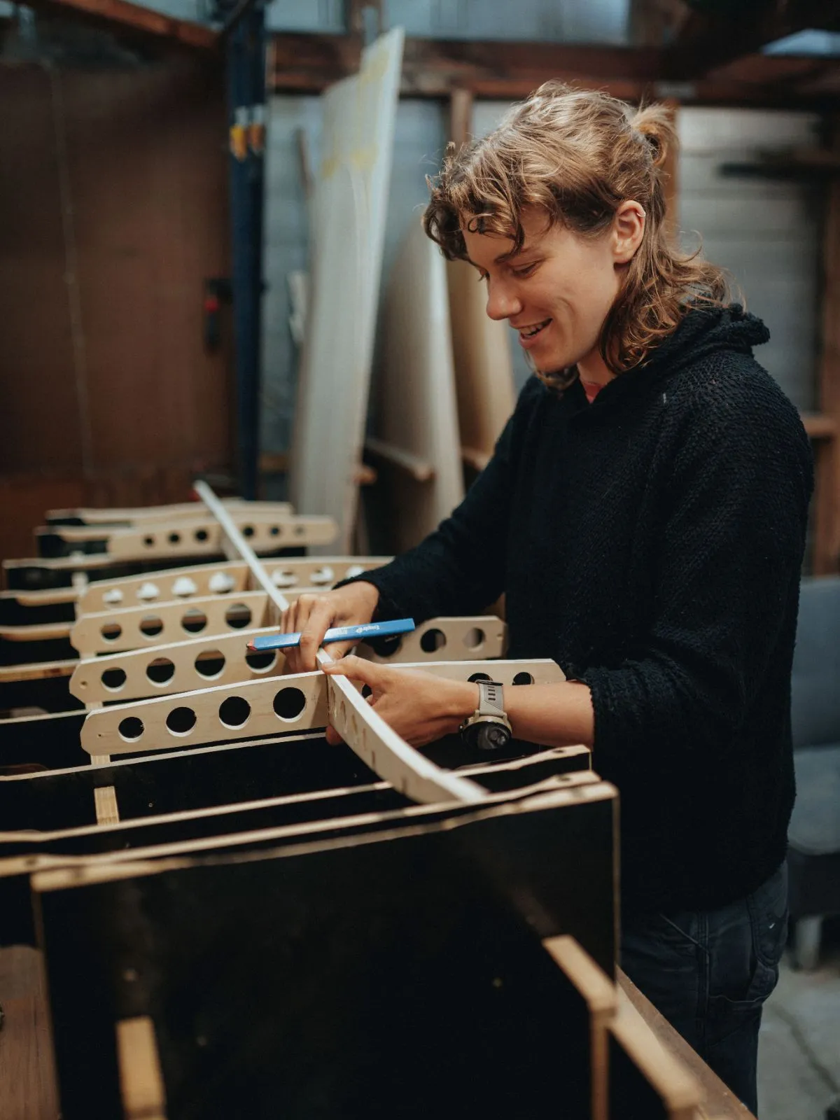 Marking up a rib set
