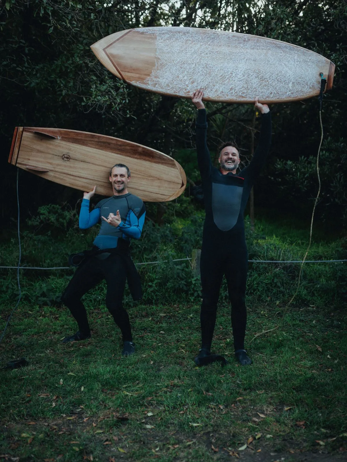 Two builds, on the way to the water